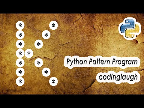 K - Alphabet Shape || Star Pattern || Python Pattern Program || Bangla (বাংলা)