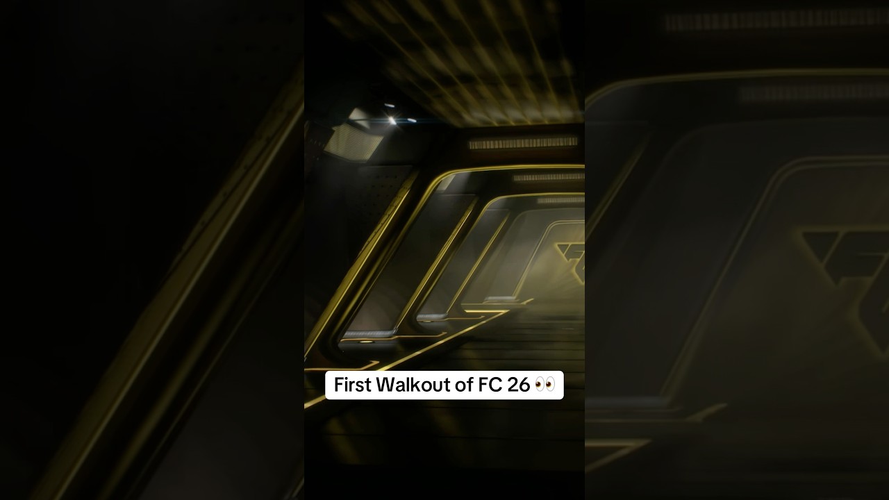 First Walkout of FC 26 👀