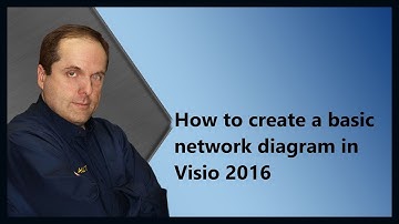 How to create a basic network diagram in Visio 2016