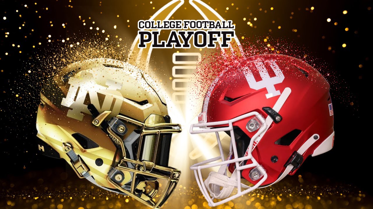 College Football Playoffs Round 1: Notre Dame vs Indiana 🔥🔥🔥 - YouTube