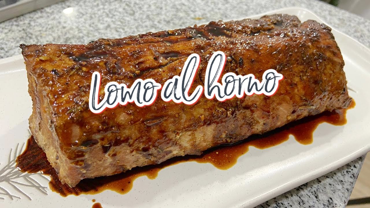 LOMO DE CERDO AL HORNO CON MIEL Y MOSTAZA | ALE DE NAVA