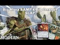 Big Mana RAMP &amp; Big Creature SLAP | Mono Green Devotion | Modern | MTGO