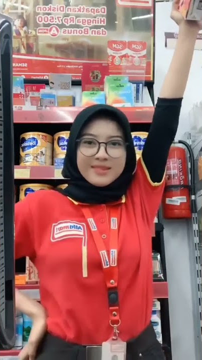 Kasir Alfamart Nih Boss 🤭 #shorts #hijab #hijabcantik