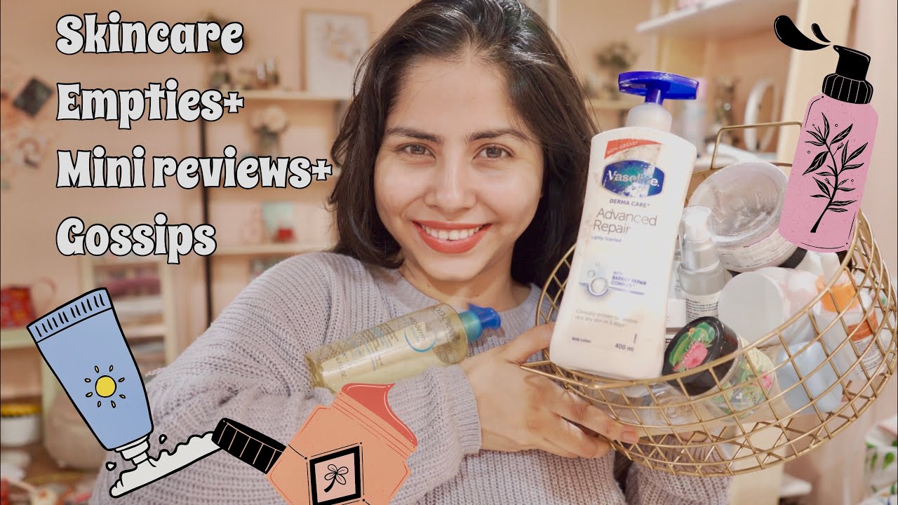 Skincare Empties+Mini Reviews+Chit Chat 🙋🏻‍♀️