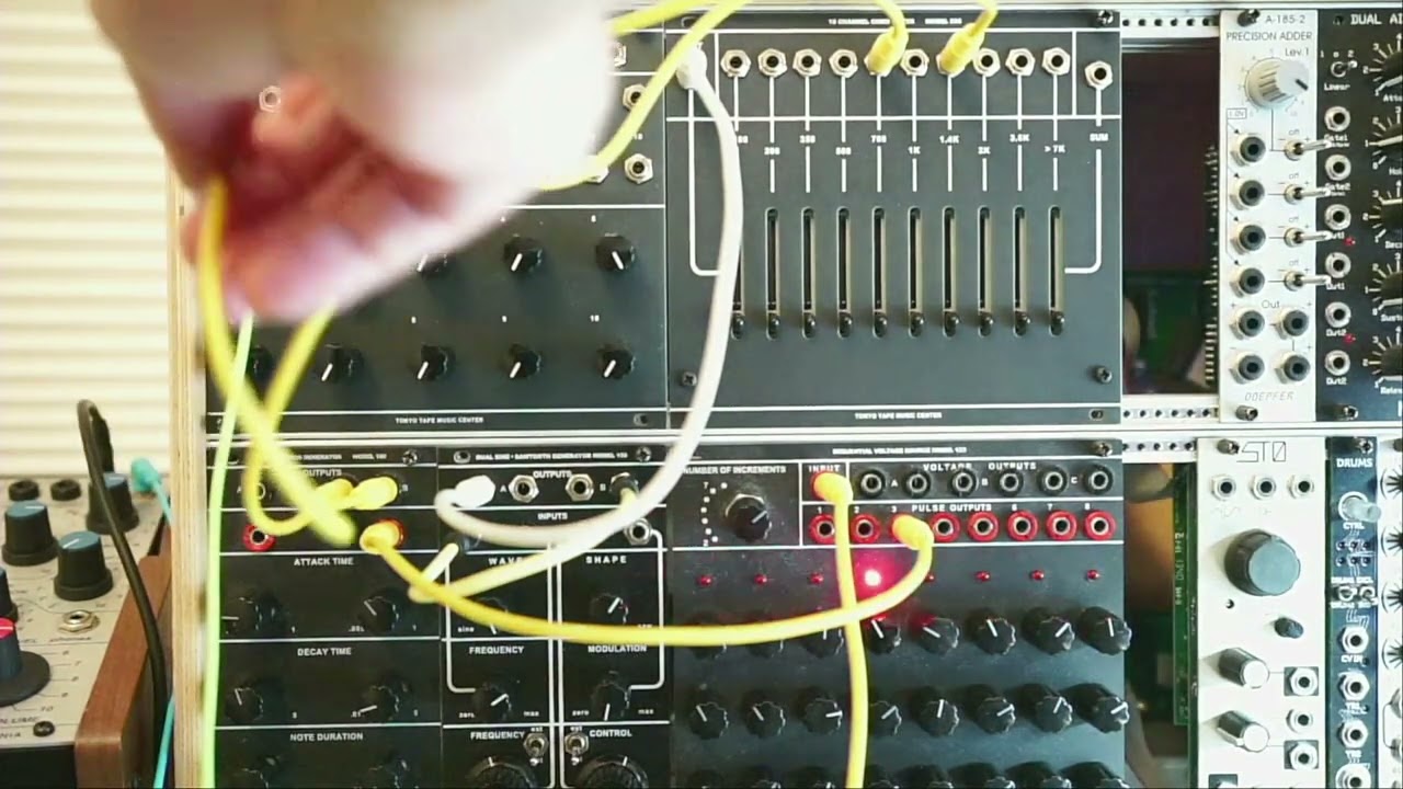 ミラクル 10 Channel Voltage Controlled Mixer MODEL 107 – Tokyo Tape