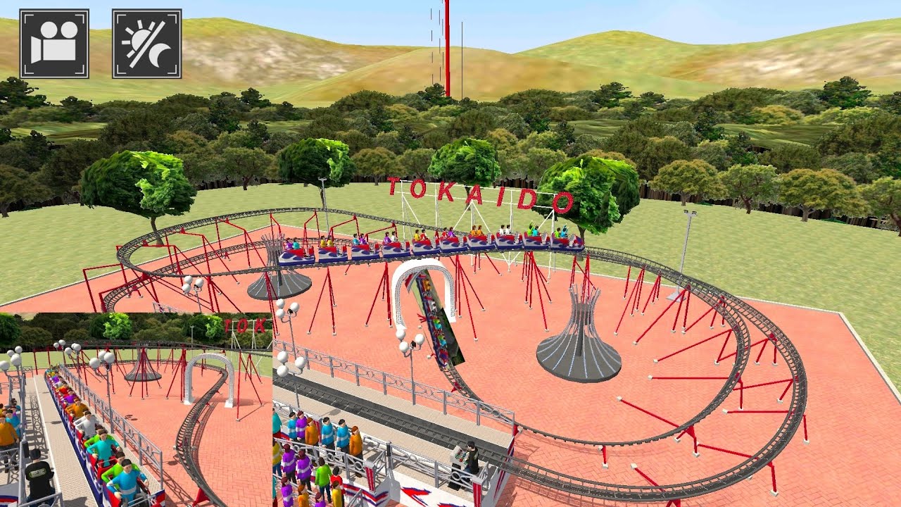 mele me train chalaya | Theme park simulator| mela games #mela #trending #themepark #gaming