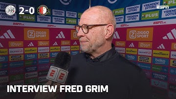 👀 Maakt Fred Grim het seizoen bij af Ajax? “Als die vraag komt ga ik erover nadenken” 💭 | Interview