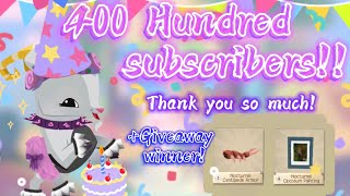 400 Subscribers Giveaway Winner Pink Clouds Aj