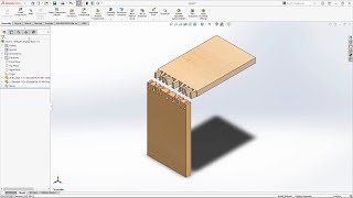Solidworks How to draw a parametric dovetail joint News