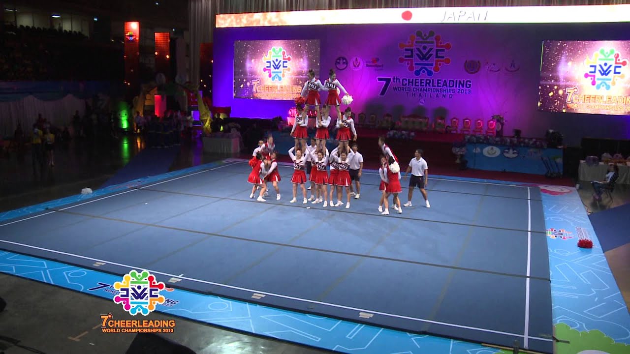 cwc 2013 DAY2 CHEER ALL FEMALE JAPAN - YouTube