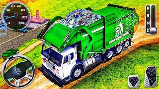 🚛🗑️ Garbage Truck Simulator 3D – Real City Cleaning & Trash Collection Driving Adventure! | #games screenshot 3