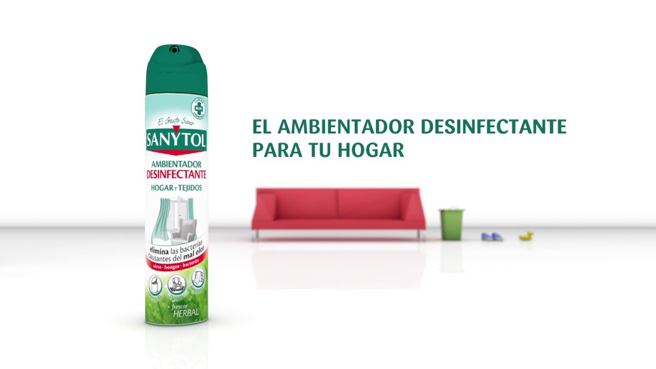 SANYTOL demo desinfectante hogar y tejidos