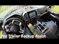 How easy is it? Ford F-150 Trailer Backup Assist in action!