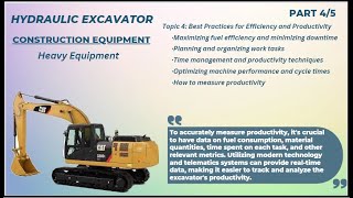 Maximizing fuel efficiency and minimizing downtime I  How to measure productivity I Planning