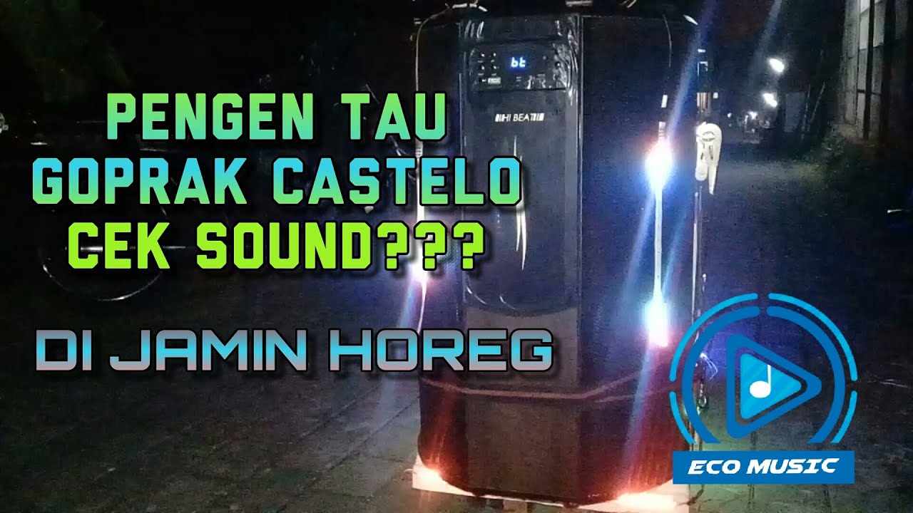 GOPRAK CASTELO CEK SOUND MINIATUR  TRUK  SOUND SYSTEM 