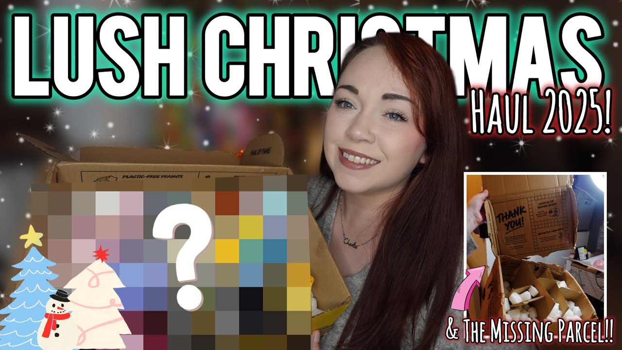 ОНО ЗДЕСЬ! | Мой главный рождественский трофей Lush 2025! | И ПОСМОТРИТЕ, ЧТО ЕЩЁ ПРИШЛО 🤦‍♀️