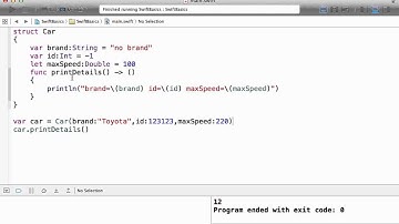 Stored Properties in Swift