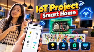 Full IoT Project Smart Home Using ESP32 | Control Lights News