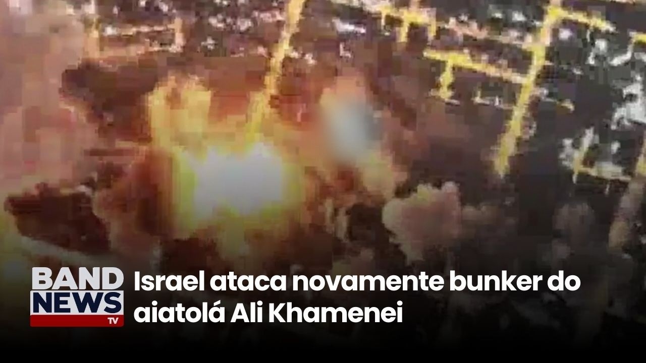 Israel ataca novamente bunker do aiatolá Ali Khamenei | BandNews TV