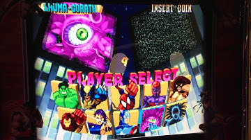 Multi Game Upright - Marvel Super Heroes - Gameplay - Arcade-Base.com