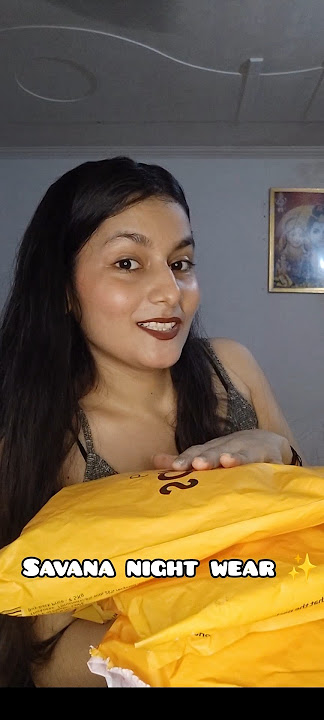 Savana Night Suit Review ❤️✨ #savana #savananightsuit