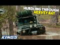 Hurdling through hervey bay does it deserve to be overlooked by fraser 4wd action 221