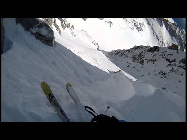 Presanella - Vento d'Autunno (via a sx) -Steep freeriding