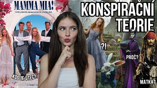 KONSPIRAČNÍ TEORIE | Mamma Mia!, Piráti z Karibiku, Zloba, Alenka v Říši divů | Just Justýna