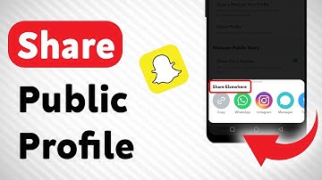 How to Share Public Profile On Snapchat (Updated)