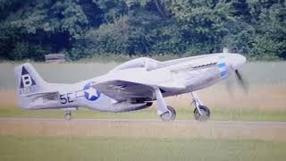 P51D -Taxi, Take Off & Landing!