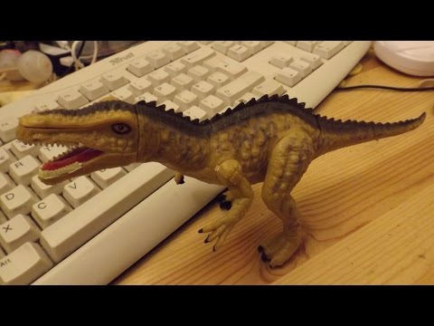 Let's assemble a Suchomimus clip together kit