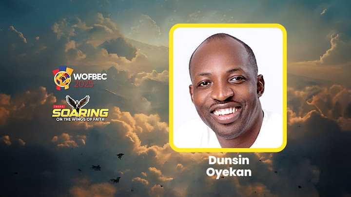 MINISTER DUNSIN OYEKAN | 7AM WORSHIP SESSION | WOFBEC 2025 | 10TH JAN 2025