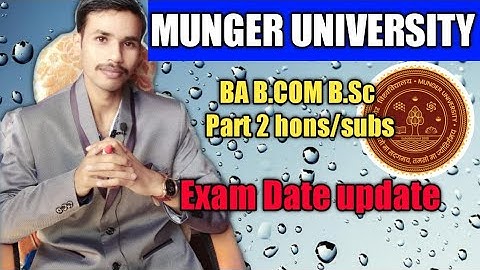 Munger University Part 2 Exam Date Update