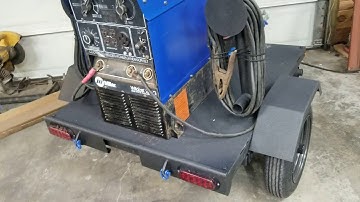 Remote start on welder
