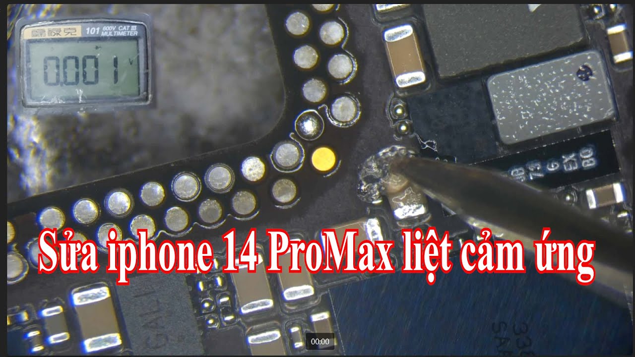 Sửa iphone 14 Promax lỗi liệt cảm ứng / iPhone 14 ProMax Touch Screen Not Working Fix
