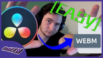 [EASY] How to make a transparent WebM file | DaVinci Resolve 16
