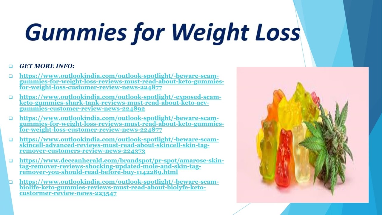 Gummies For Weight Loss (Shark Tank Weight Loss Reviews) Side Effects Alert? gummies24x7.com