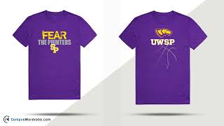 UWSP University of Wisconsin Stevens Point Pointers - NCAA T-Shirts Hoodies Sweatshirts Crewnecks