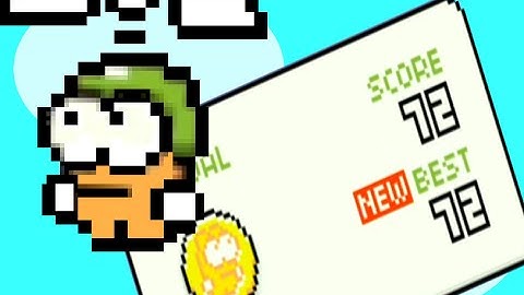 Swing Copters Youtube High Score [ Gameplay Video ]