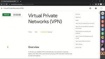 Virtual Private Networks (VPN) Google Cloud Lab Solution