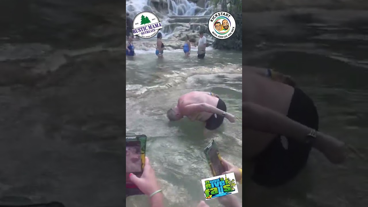 Jean-Luc and Nick - Jamaica 2025 - Dunn’s River Falls