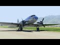 #douglas #dc3 #c47.                               Engine Start, Taxi and Take off..the Pacific Pearl