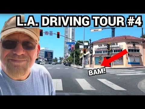 WILD RIDE: More Sunset Strip Driving and 3 LEGENDARY Movie Star Homes Driving Tour #4