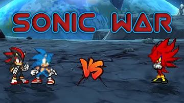 Sonic (all form) & Shadow VS Perfect Nazo in Jump Force Mugen