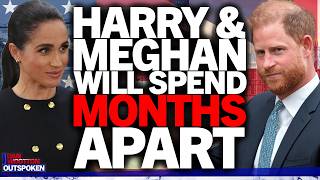'Months apart!' Prince Harry & Meghan Markle plot separate US & UK lives as marriage trouble grow