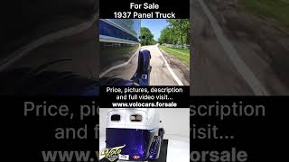 Check Out Our 1937 Chevrolet Panel Truck For Sale V21924
