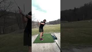 7i Practice · Down the Line · Mar 7 2022 · #GolfPractice #SwingWork #Process #fyp #first #lesson