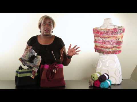 How to Felt Knitted Purses : Handbag Ideas