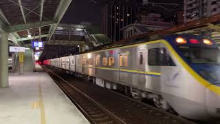 2253次800型區間車往民雄進入中壢站(配合嘉義施工，週六揭短到民雄)