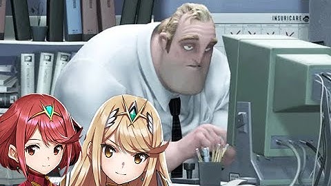 Pyra/Mythra Smash Reaction!!!!!!1